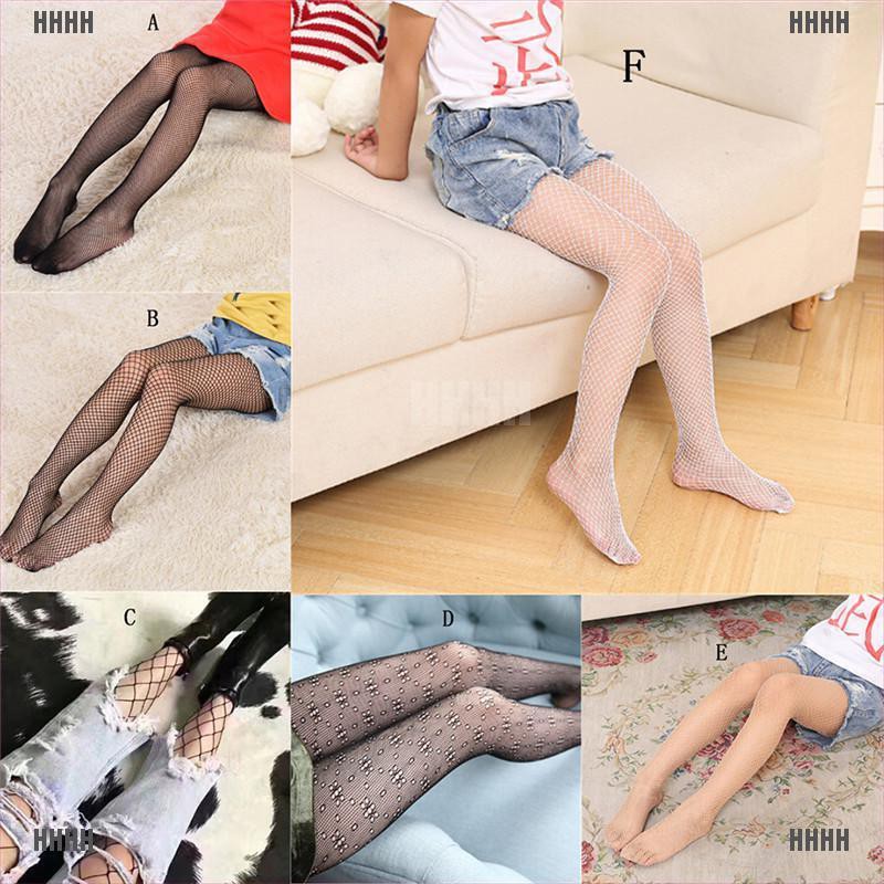 Tất lưới thời trang xinh xắn cho bé gái