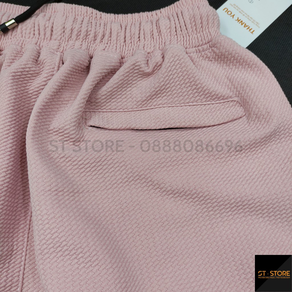 Quần đùi nam vải Cotton xốp mát, mặc đi chơi, đi biển, tập thể thao ST-STORE