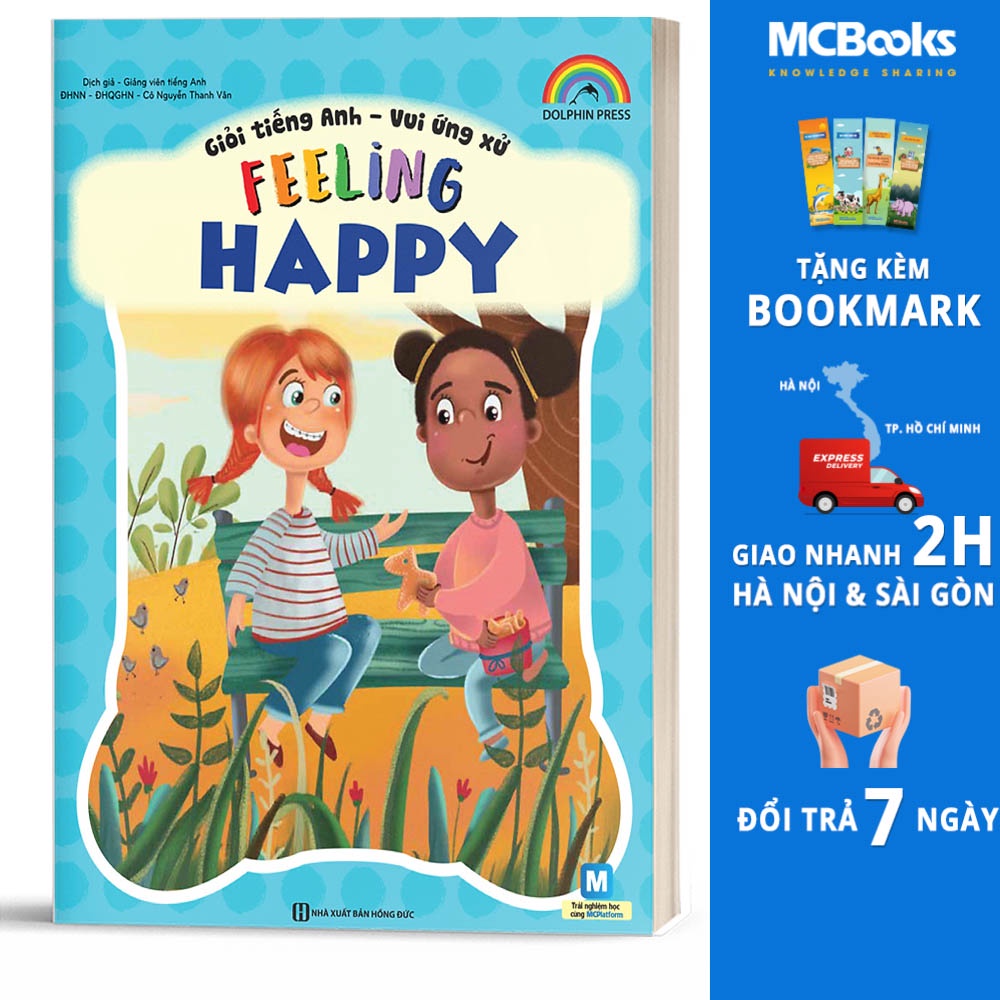 Sách - Giỏi Tiếng Anh - Vui Ứng Xử Feeling Happy - MCBooks