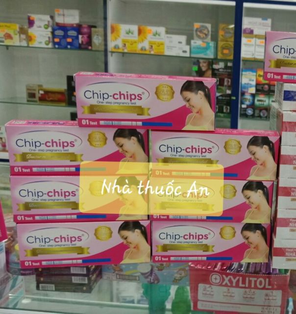 Que thử thai Chip chip