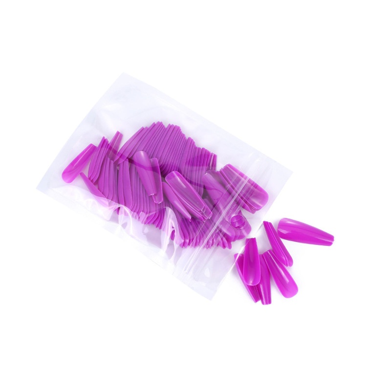 Set 100 Móng Tay Giả Acrylic Che Phủ Móng