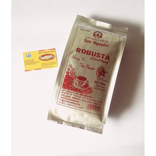Cà phê hạt và bột Robusta - Sơn Nguyên 500g