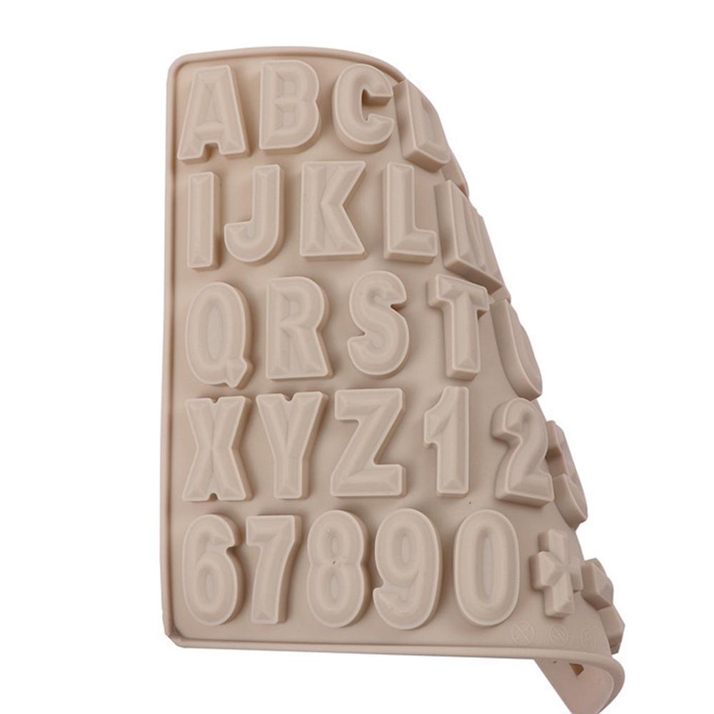 1 / 2 Khuôn Làm Bánh Kẹo Hình Chữ Cái