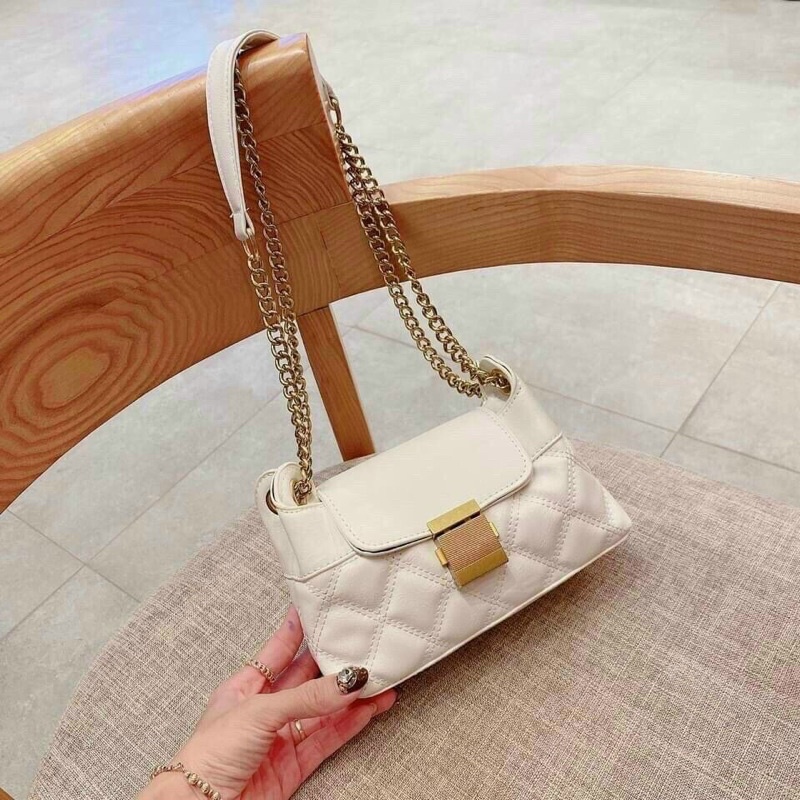 Túi kẹp nách ô trần khoá bấm hai ngăn thời trang mới 2021