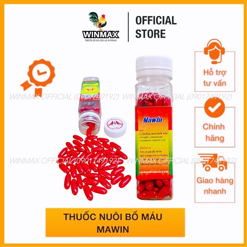 Sắt Thái Mawin hủ 100 viên