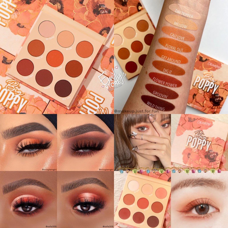 (Thanh lý) Bảng mắt Colourpop Big Poppy