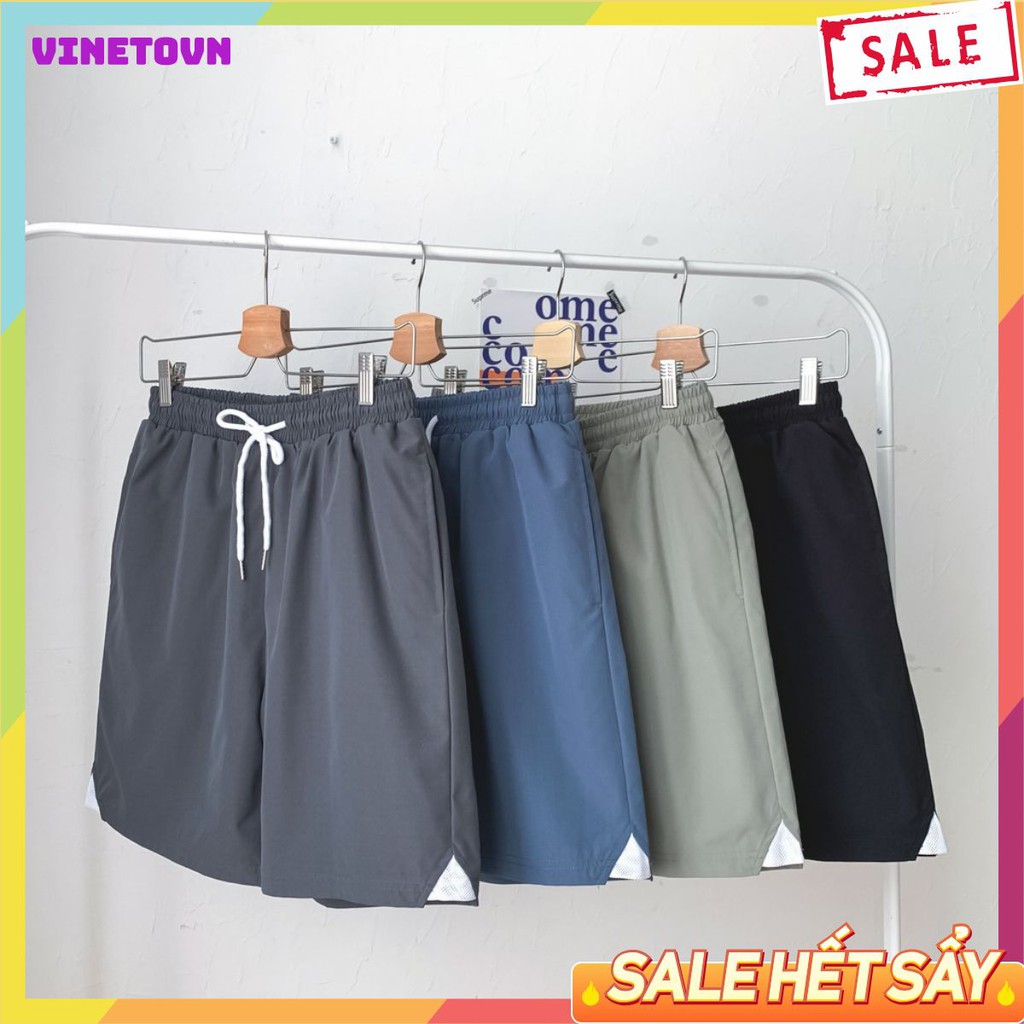 Quần Short Nam Dáng Thể thao Hè 2021, ống quần ngang đùi thoải mái vận động