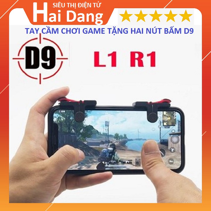 Tay Cầm Chơi Game Liên Quân,PUBG Tặng Kèm 2 Nút Bấm D9