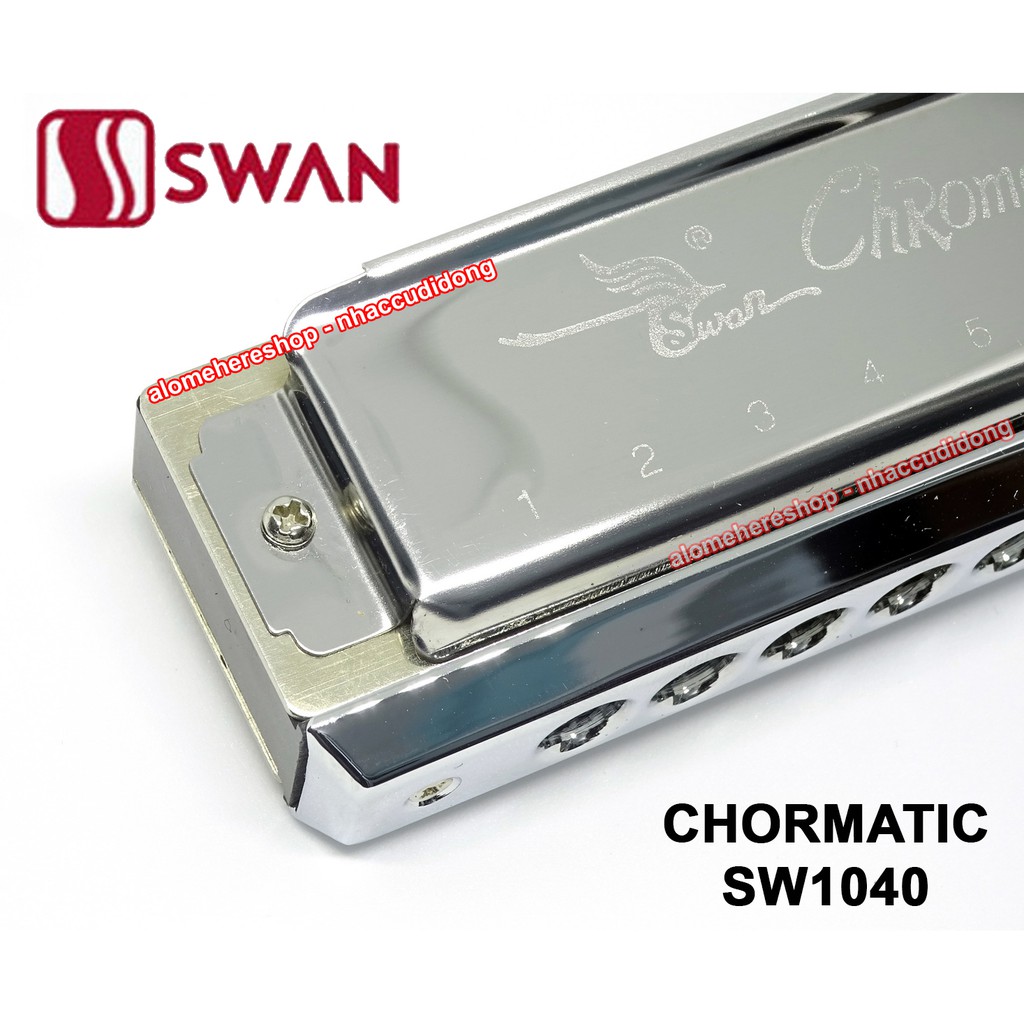 Kèn Harmonica Chromatic Swan SW1040 10 lỗ