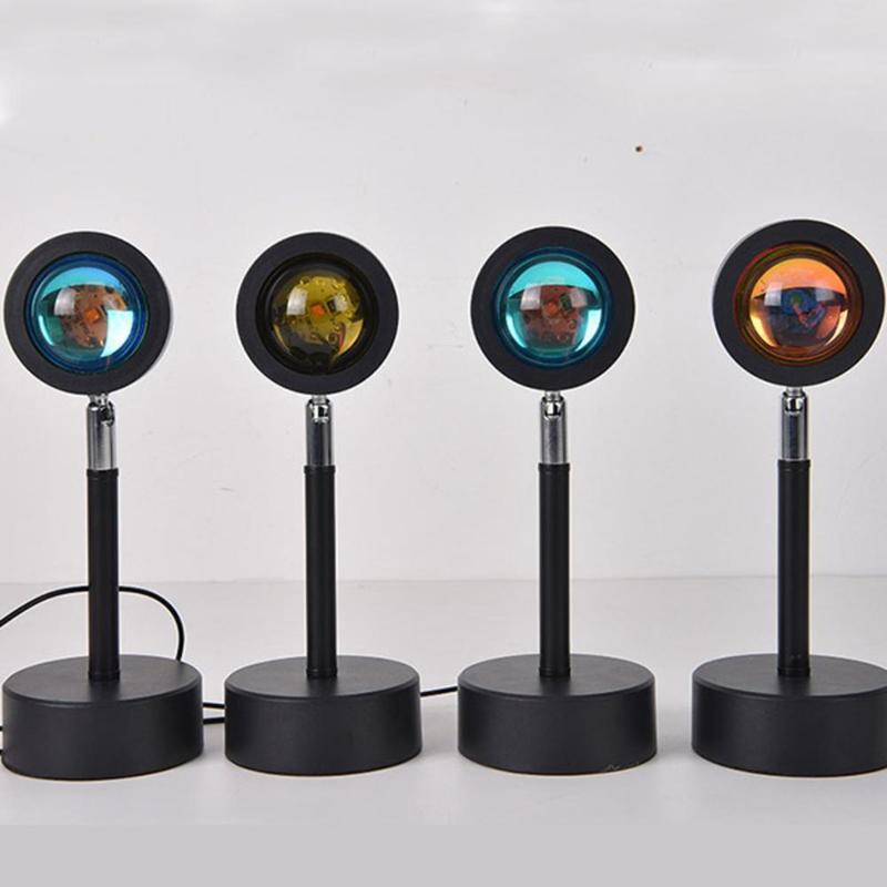 Đèn chiếu sáng màu cầu vồng k9n1 trang trí phòng khách