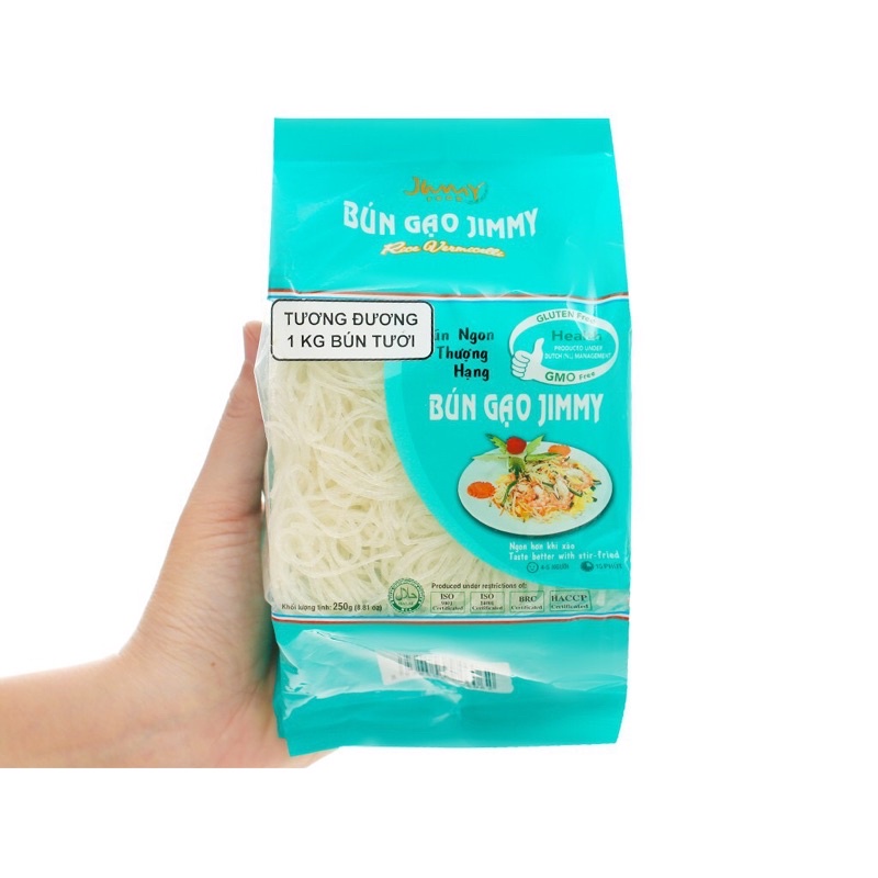 Bún gạo xuất khẩu JIMMY 250g