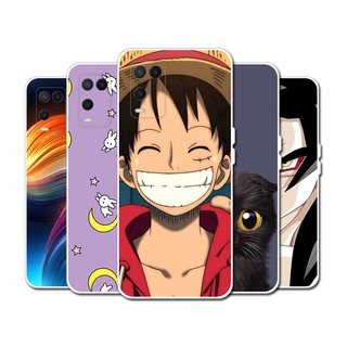 Ốp điện thoại họa tiết hoạt hình chống va đập bảo vệ cho OPPO A54 4G