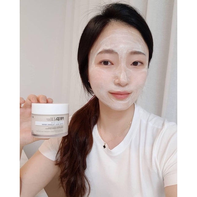 Mặt nạ đất sét Re:p Bio fresh mask with real calming herbs  vitality  nutrion herbs