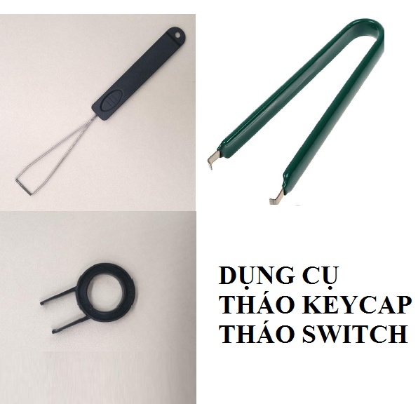 Dụng cụ tháo gắp keycap bàn phím- tháo switch