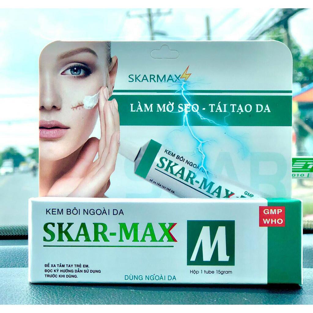 Kem Mờ Sẹo SKARMAX - Giúp giảm thâm mờ sẹo nhanh chóng, tái tạo làm mềm da, sáng da, an toàn cho mọi lứa tuổi
