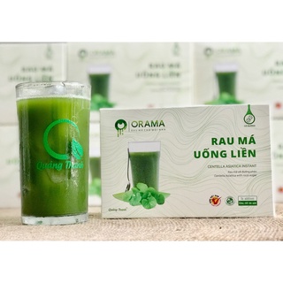 Bột Rau Má Đường Phèn Quảng Thanh 170g - Hộp 10 gói x 17g