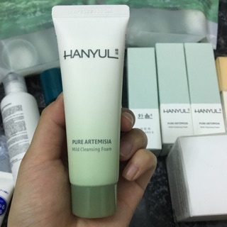 [MINI SIZE 50ml] Sữa Rửa Mặt Ngải Cứu Hanyul Pure Artemisia Mild Cleansing Foam mini size 50ml