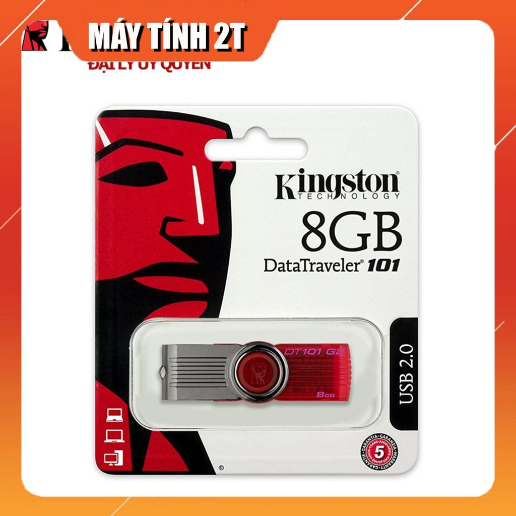 USB  Kinhgston DT101 G2 8GB - Hàng Đủ Dung Lượng