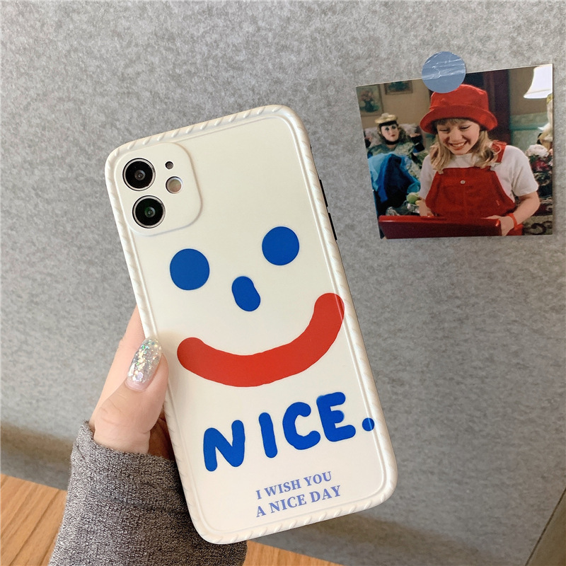 Hoạt Hình Ốp Điện Thoại In Hình Mặt Cười Cho Iphone 11 Pro / Max X / Xs / Xr / Se / 12 Pro Max | BigBuy360 - bigbuy360.vn