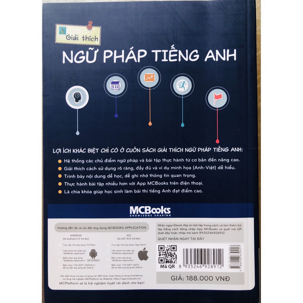 Sách - Giải Thích Ngữ Pháp Tiếng Anh