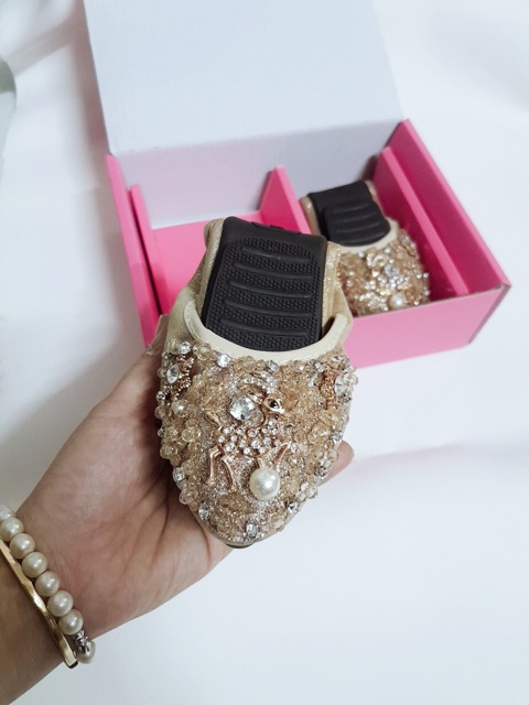 Giày búp bê họa tiết hươu(a7) | BigBuy360 - bigbuy360.vn