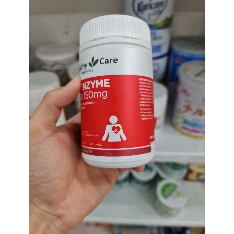 Viên uống bổ tim Healthy Care CoEnzyme Q10 150mg 100 viên của Úc