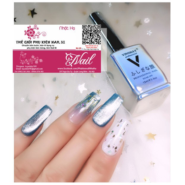 Mắt Mèo Kim Cương Vinimay Cat Eye Nail Hit Hot 2020 - Lẻ 1 Chai 15ml