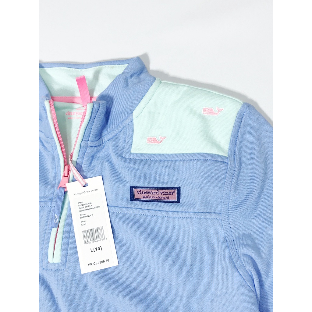 Áo khoác chui đầu cho bé Vineyard Vines chất thun nỉ dày dặn