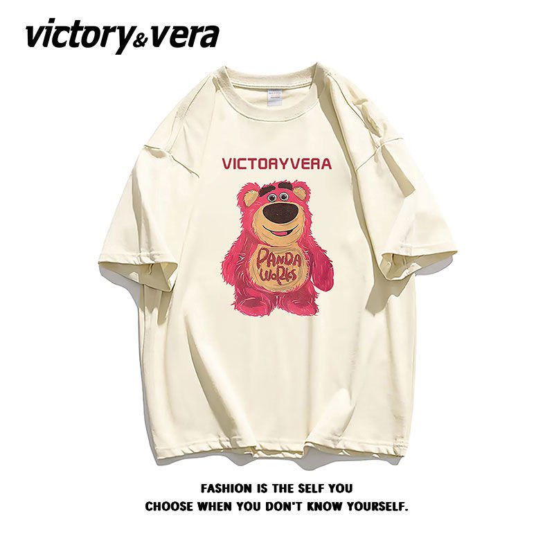 Áo Thun Cotton Dáng Rộng Tay Nửa Thời Trang Mùa Hè Dễ Thương Dành Cho Nữ 2022