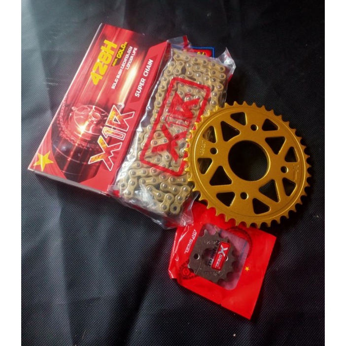 Nhông xích X1R các dòng xe.Exciter 135_150_155_winer_Raider, satria.