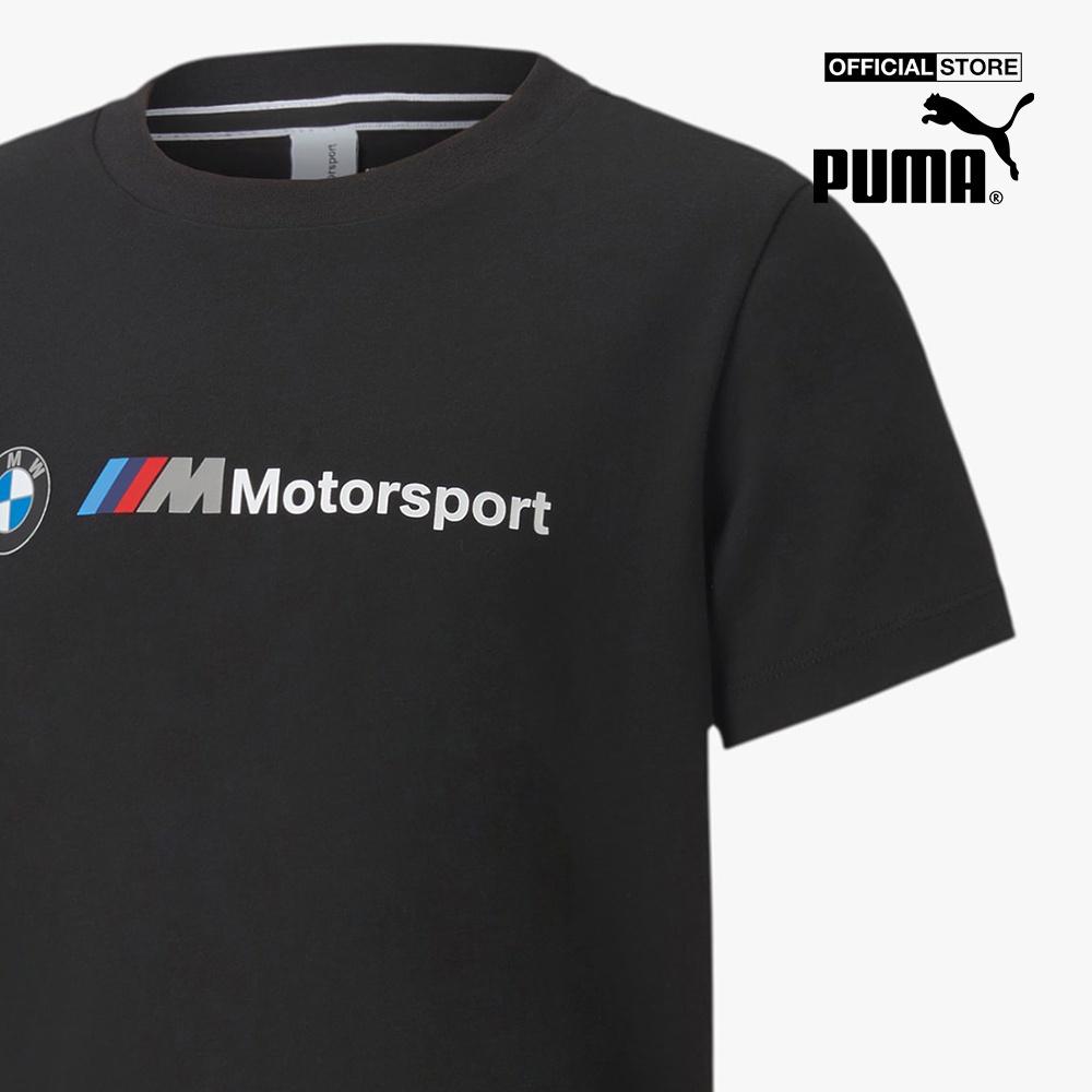 PUMA - Áo thun thể thao trẻ em BMW M Motorsport 598398-01