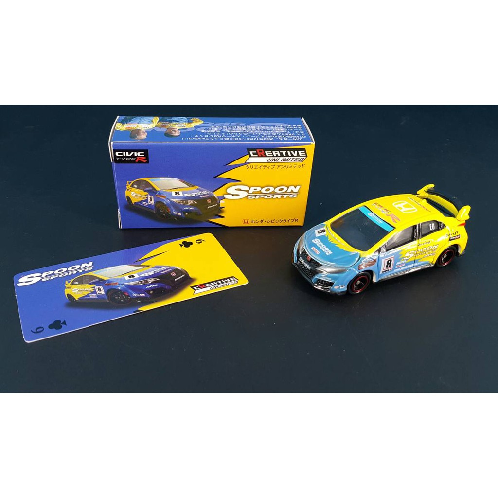 Mô hình ô tô Tomica Honda Civic Type R FK2 Spoon Số #8 #95 #96