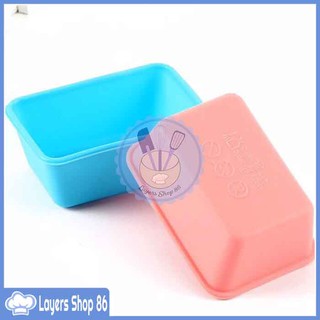 KHUÔN SILICON LÀM BÁNH BỘT LỌC HÌNH CHỮ NHẬT LOẠI ĐẸP