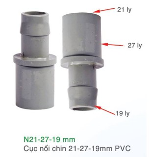 Giá sỉ: bộ 50 bb-n21-27-19 cục nối ra ống pvc 21 hoặc 27