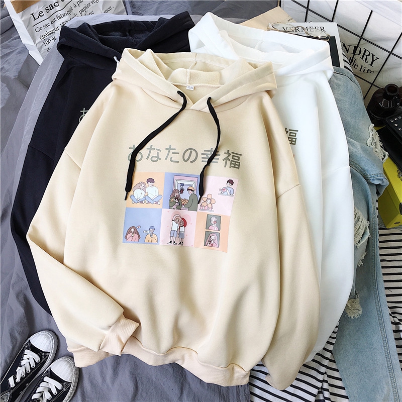 Áo hoodies có nón dài tay thời trang nữ