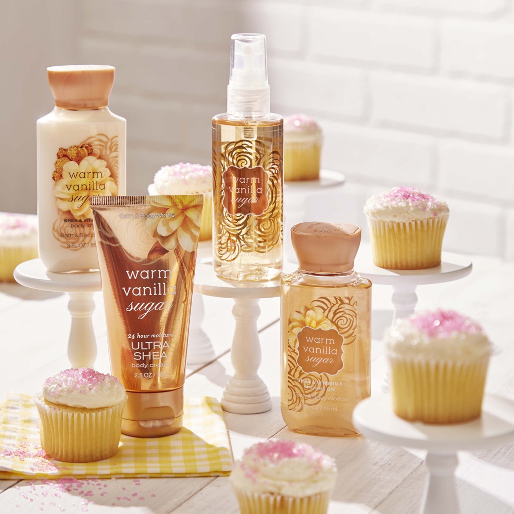 Sữa dưỡng thể hương nước hoa Warm Vanilla Sugar - Bath and Body Works (Mỹ)