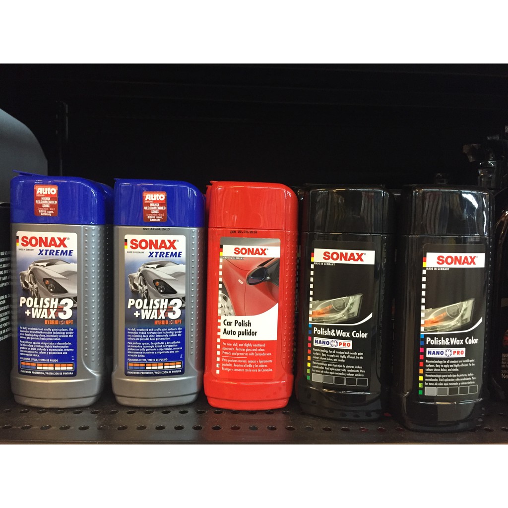 Đánh Bóng Sơn Xe Mờ Xước SONAX Car Polish 300100