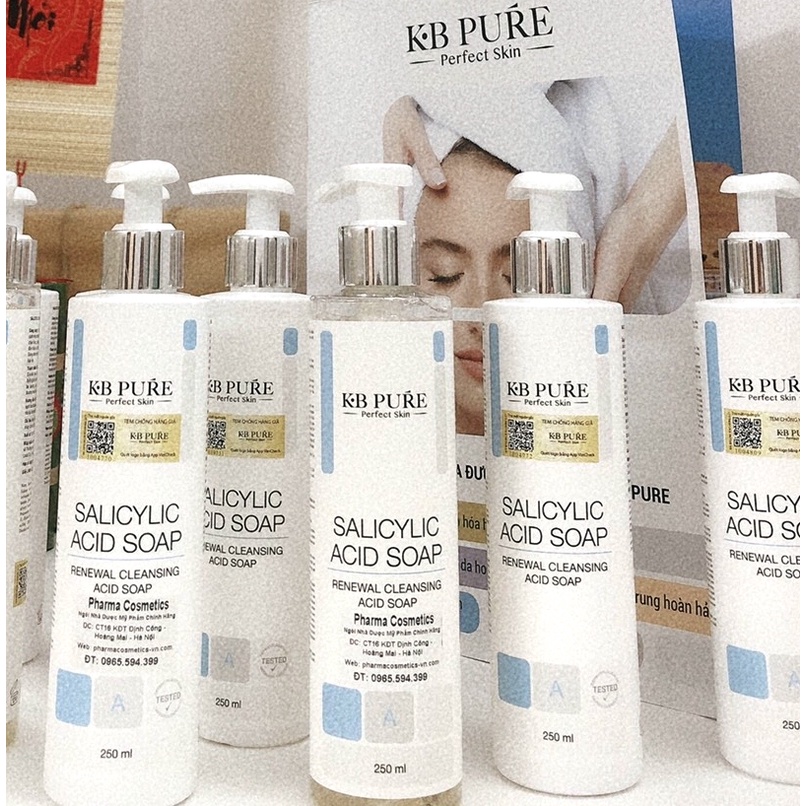 KB PURE SALICYLIC ACID SOAP GEL TẨY TẾ BÀO CHẾT SALICYLIC