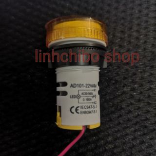 Đèn báo Volt-Ampe phi 22