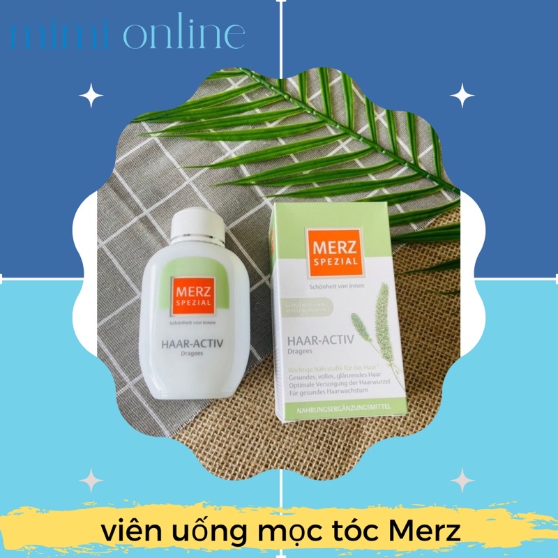 viên uống mọc tóc merz