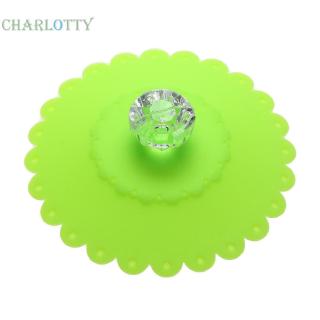Cha ˇLace Silicone Diamond Cup Lid Thermal Insulation Cup Cover