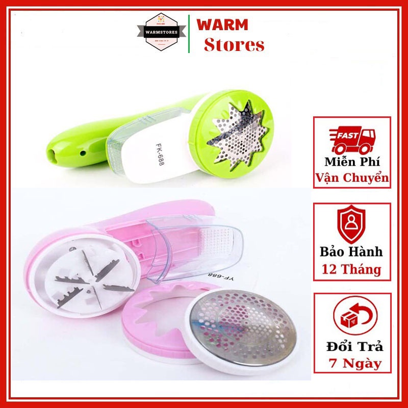 Máy cắt lông xù quần áo mini 6 lưỡi cực khỏe nhỏ gọn và tiện lợi