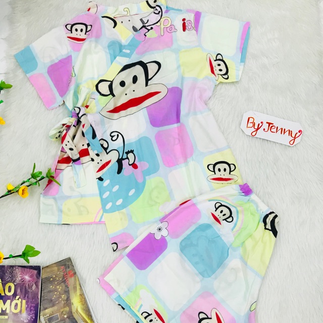 Đồ bộ Yukata chất kate thái