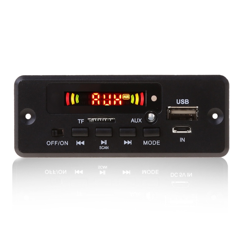 Bảng Mạch Khuếch Đại Âm Thanh Bluetooth Kỹ Thuật Số Utake Dc12V Mp3 2x3w Có Thể Sạc Lại Usb Aux