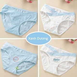 Combo/ set 4 Quần Lót Bầu Cotton cao cấp (H)