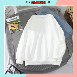 Áo nỉ sweater unisex chất liệu nỉ bông mềm mại ấm áp - Áo Sweater nam nữ cổ tròn AN01