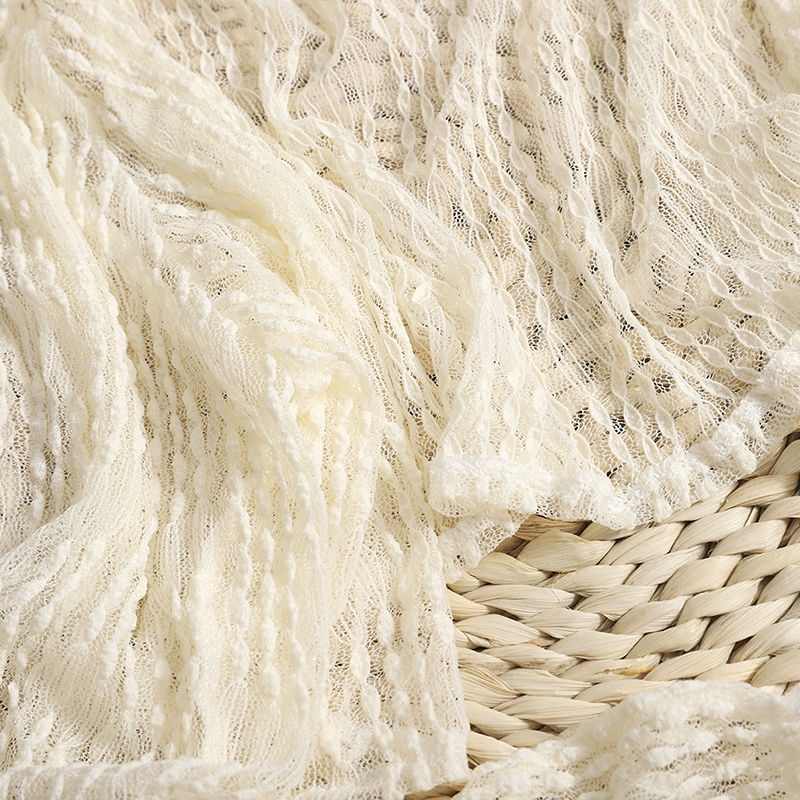 Áo Khoác Ren Mỏng Dáng Ngắn Thời Trang Mùa Hè Hàng Mới Dành Cho Nữ 2023