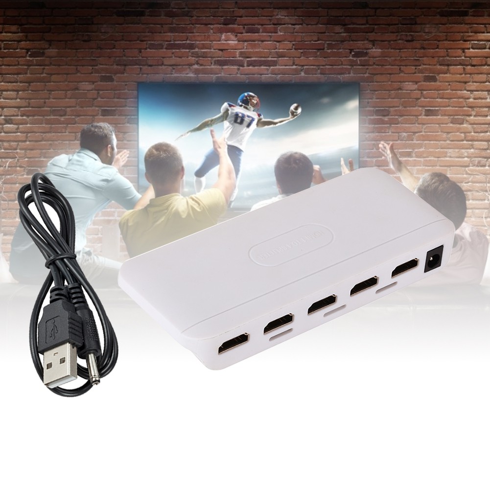 Bộ HDMI khuếch đại chia màn hình HD 1080p 4 cổng HUB