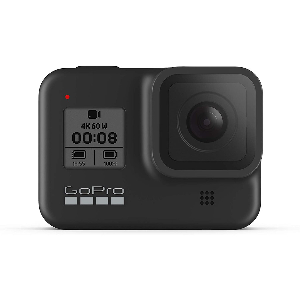 GoPro HERO8 Black - Waterproof Action Camera with Touch Screen 4K Ultra HD Video 12MP Photos 1080p Live Streaming Stabil