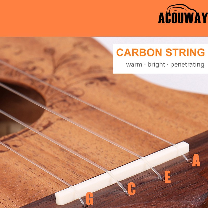 Đàn ukulele Nhật Bản 21/23/26Inch Bằng Sợi Carbon 18:1 Cao Cấp